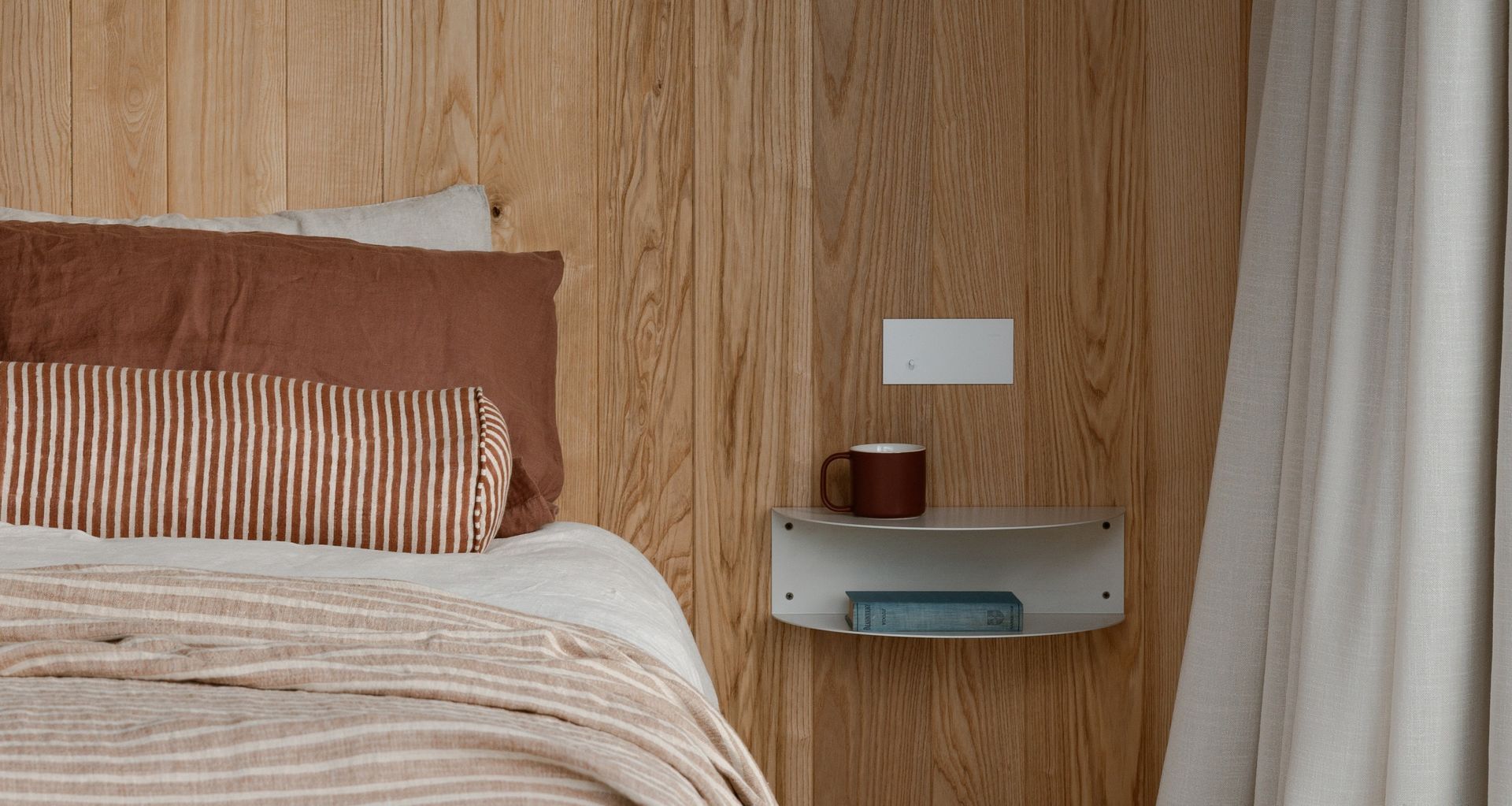 Image: Clipsal Solis T Series Flush Switch in White Ceramic.