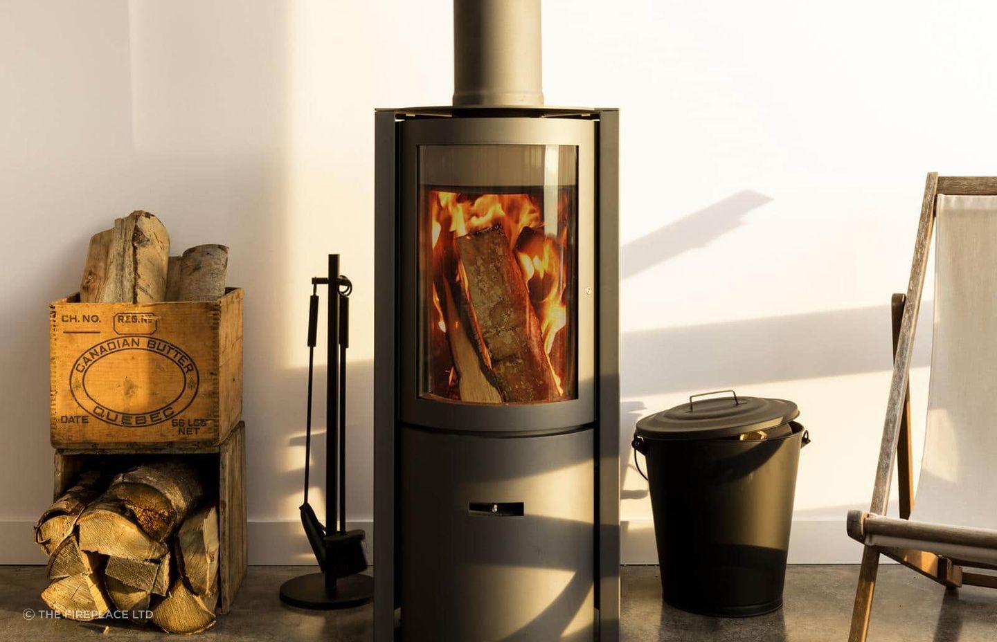 The Stûv Compact One clean air freestanding appliance combines form and function to provide maximum performance, with a stunning view of the flames.