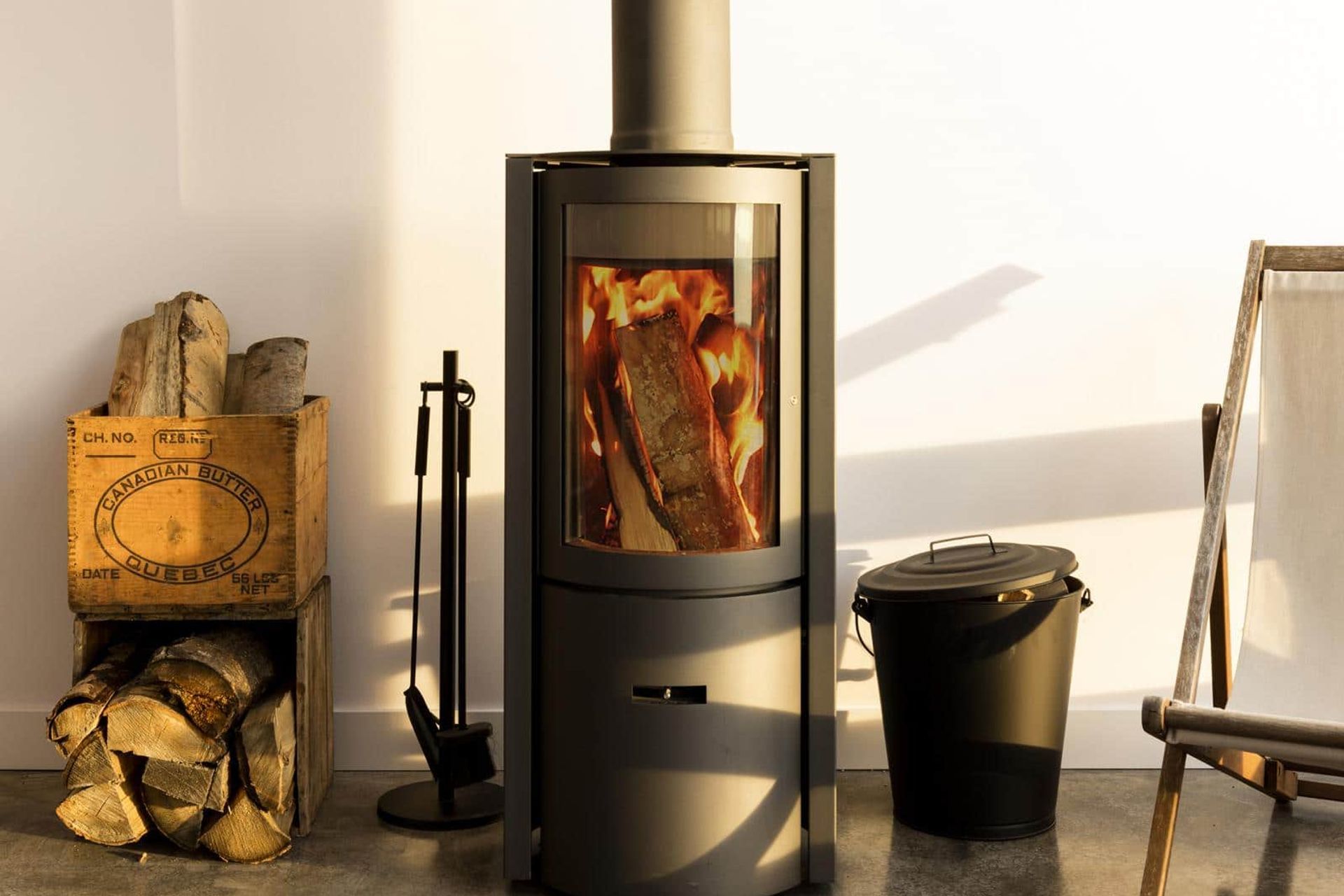 The Stûv Compact One clean air freestanding appliance combines form and function to provide maximum performance, with a stunning view of the flames.