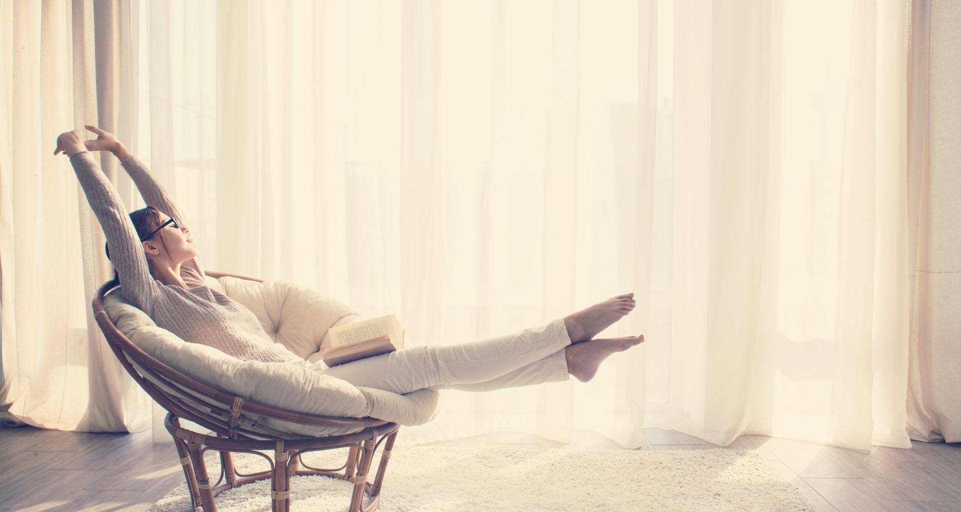 warm home with floor heating