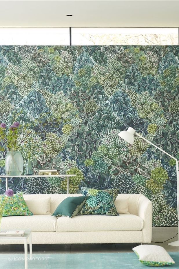 A beautiful combination of patterns, shades and textures featuring Brera Moda