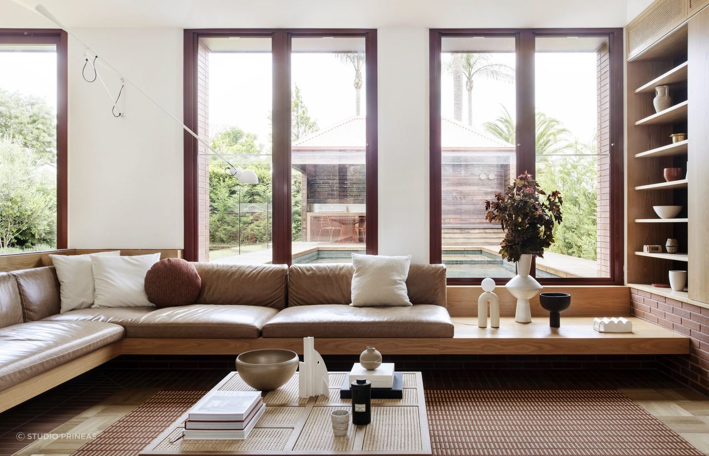 Cushions that complement their surroundings at Bona Vista - Photography: Chris Warnes