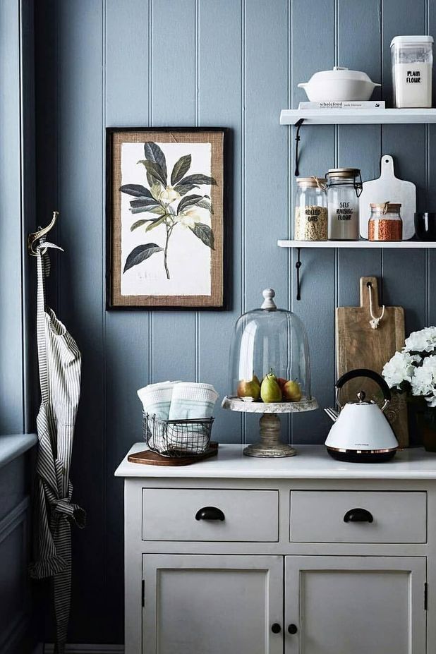 Hampton's Blue in Eggshell Acrylic by Porter's Paints