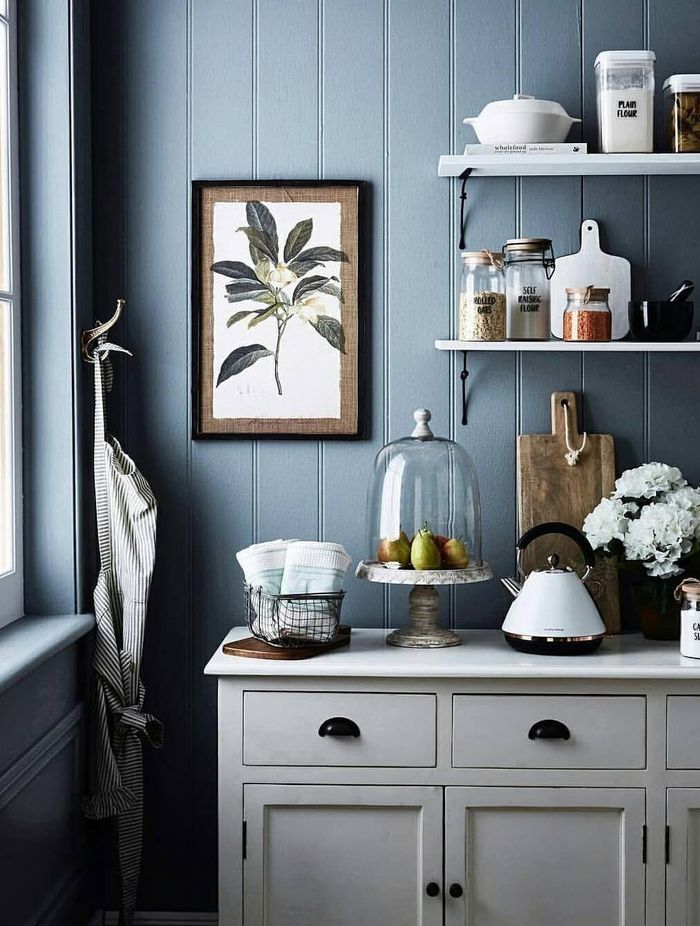 Hampton's Blue in Eggshell Acrylic by Porter's Paints