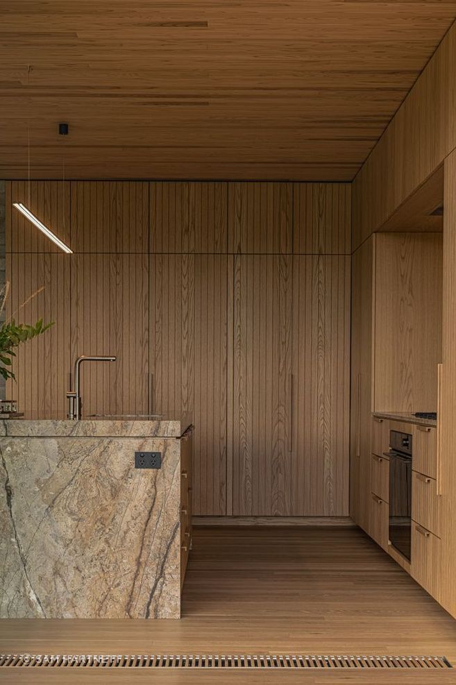 The detailing of materials is precise.