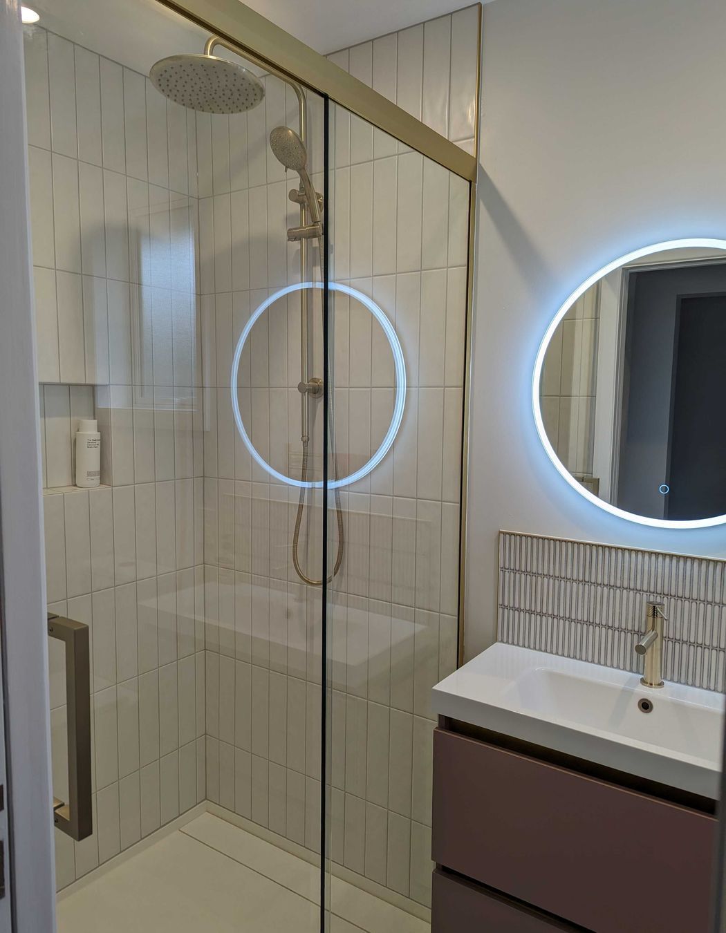Bathrooms need to be uncluttered and easy to move about in. However, accessibility shouldn't mean less focus is placed on the look and feel of the space.
