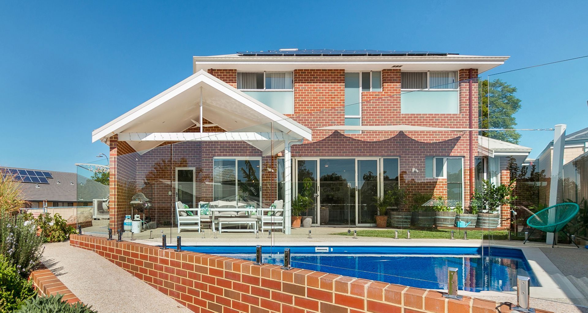 Manning Residence by Nulook Homes in Perth - Winner of the Master Builders-Bankwest WA Housing Excellence Awards in the Energy Efficiency & Waterwise Home categories.