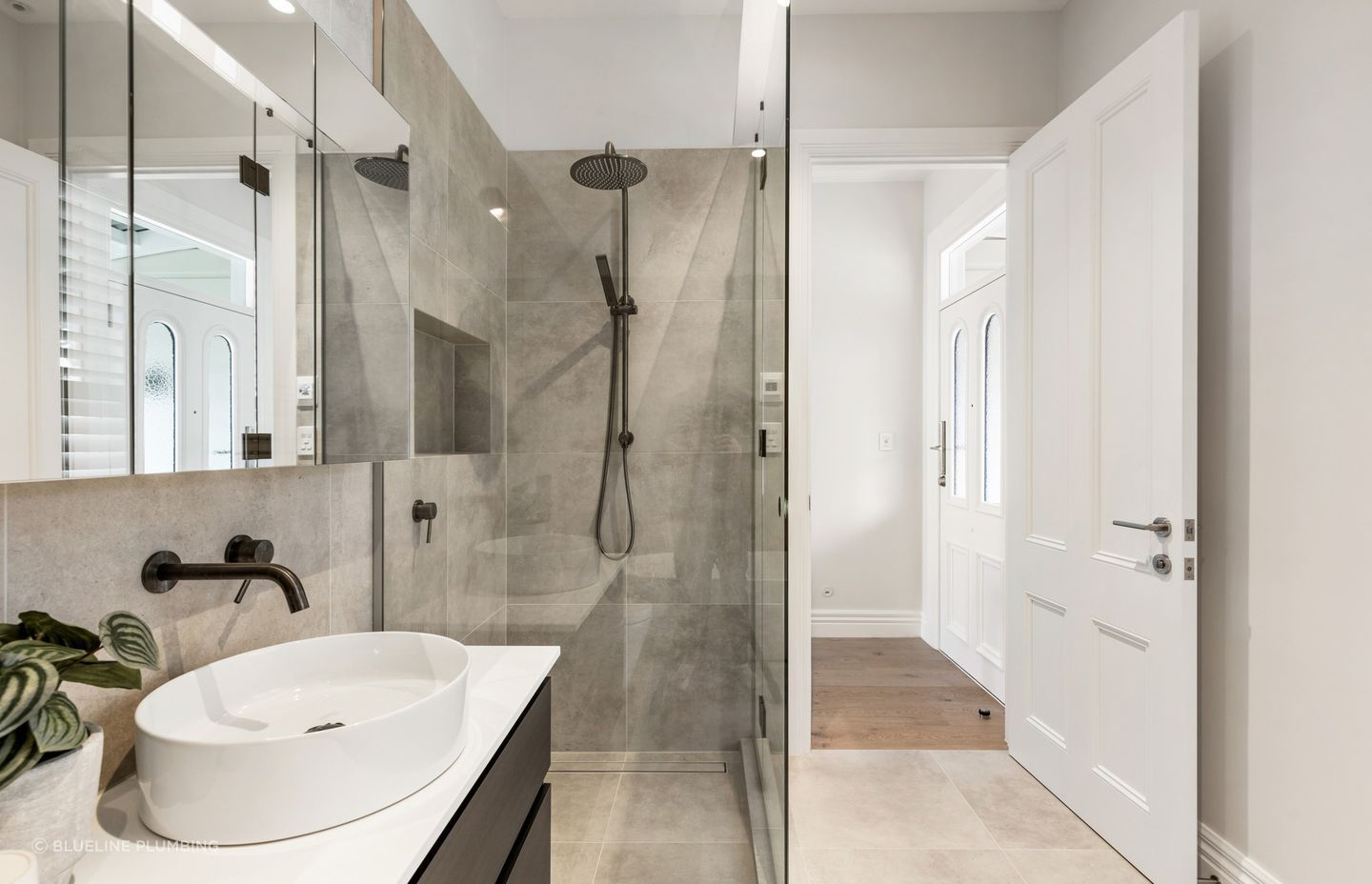 Planning to perfection to maximise space and style at this Smith Street renovation by Blueline Plumbing.