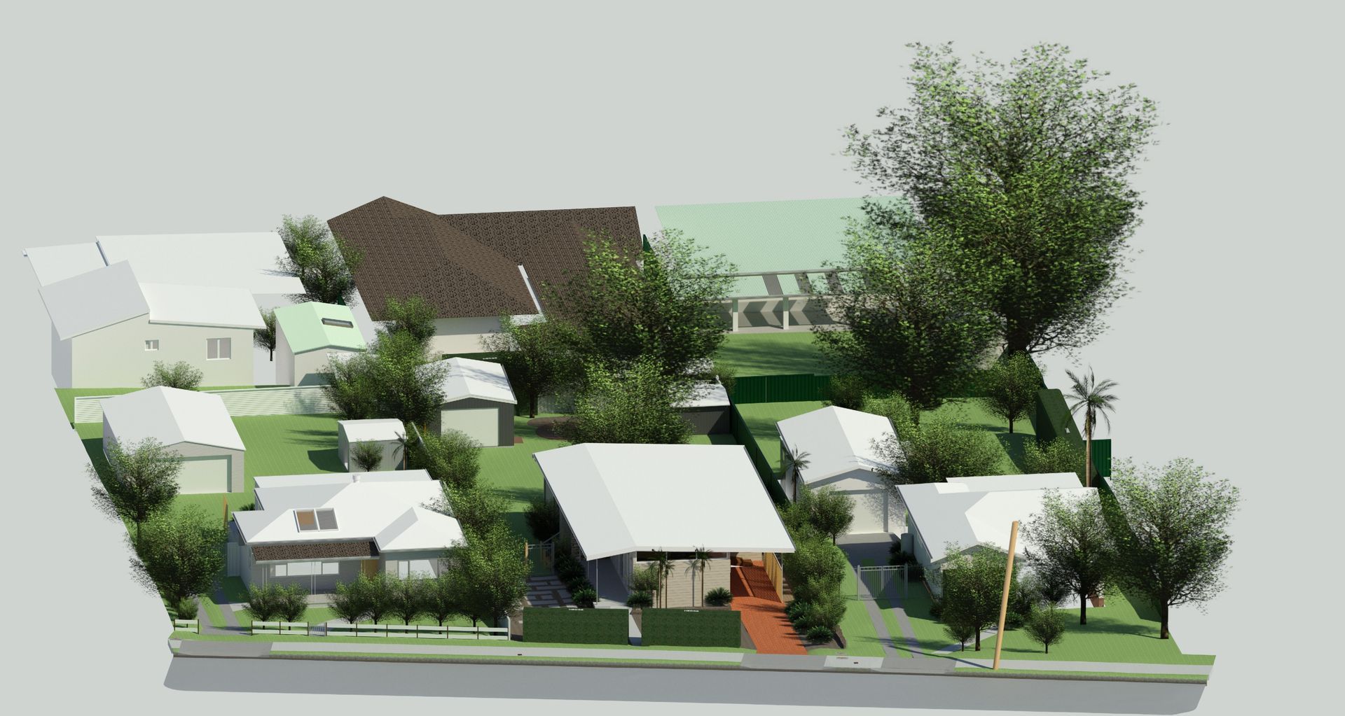 3D Detail & Boundary ID Survey with UAV capture – residential property, Nowra.