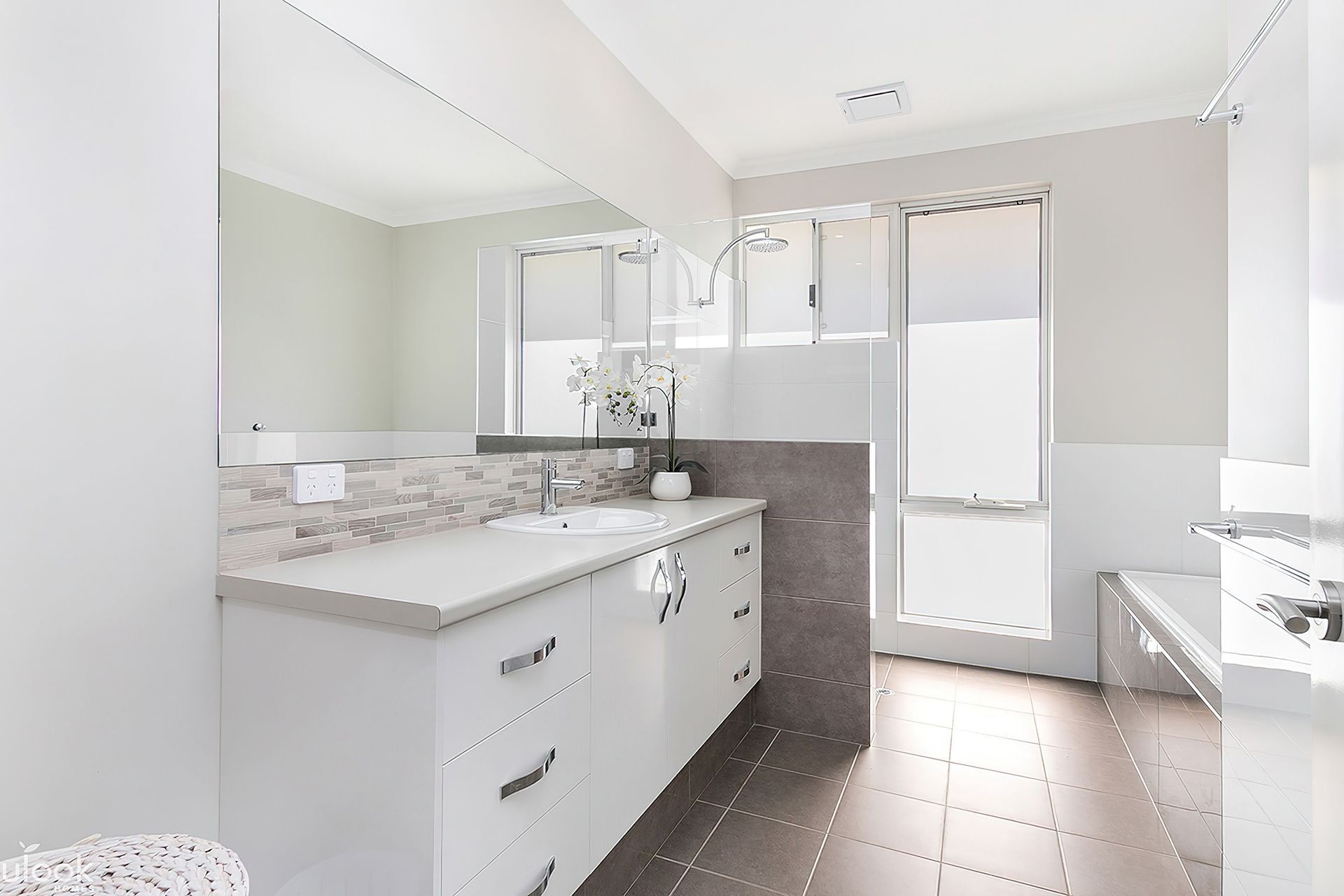 Manning Residence by Nulook Homes featuring the BRW652 Schweigen Silent Exhaust Fan for 2 Rooms.