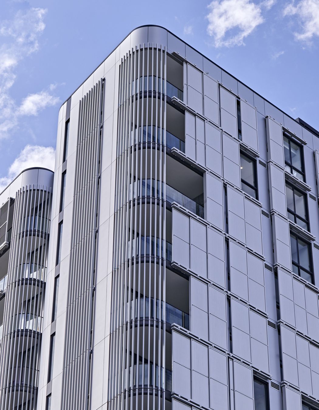 The panels typically come with a warranty of approximately 15 years, establishing this type of cladding as a durable, long-term solution. Featured product: Vitradual - Aluminium Cassette Cladding.