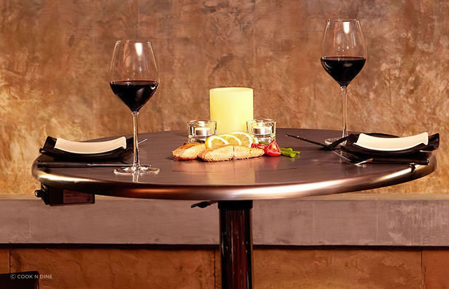 The compact TS-90 is perfect for romantic dinners or smaller spaces.
