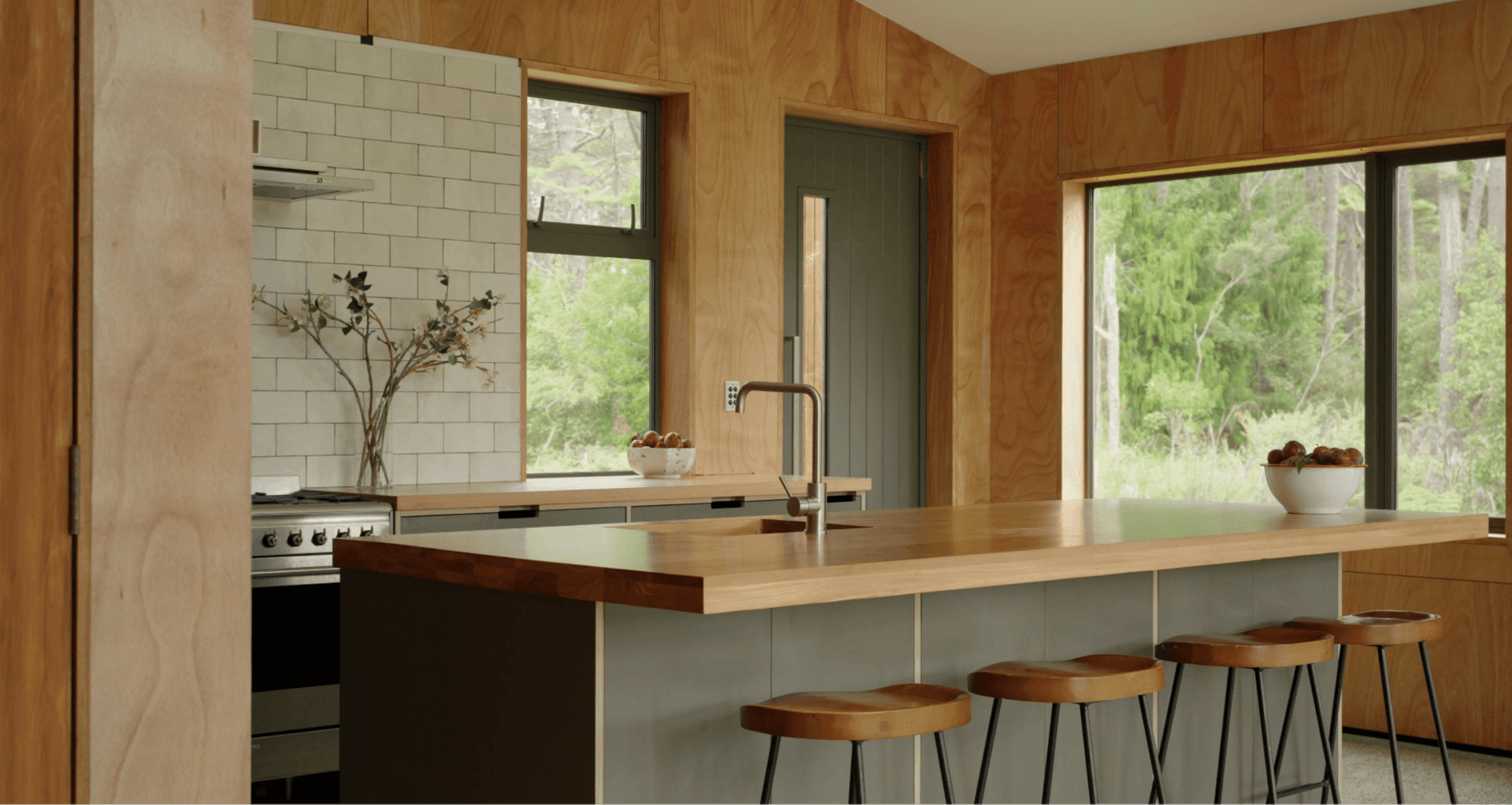 This renovation by Reber Build features a stunning new kitchen.