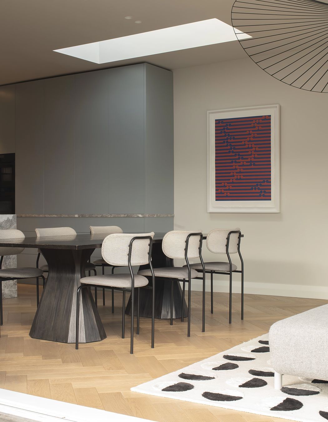 Seatoun House by House Party Interiors | Mudbrick Herringbone Engineered Timber Flooring