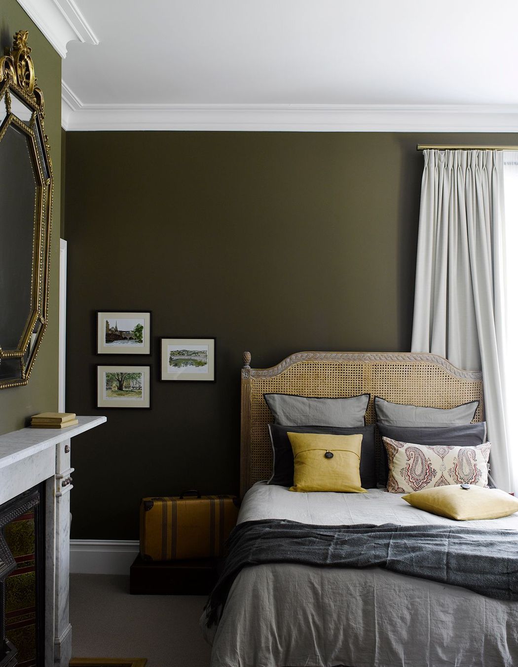 Wood tones and greens will be popular in colour palettes this year.