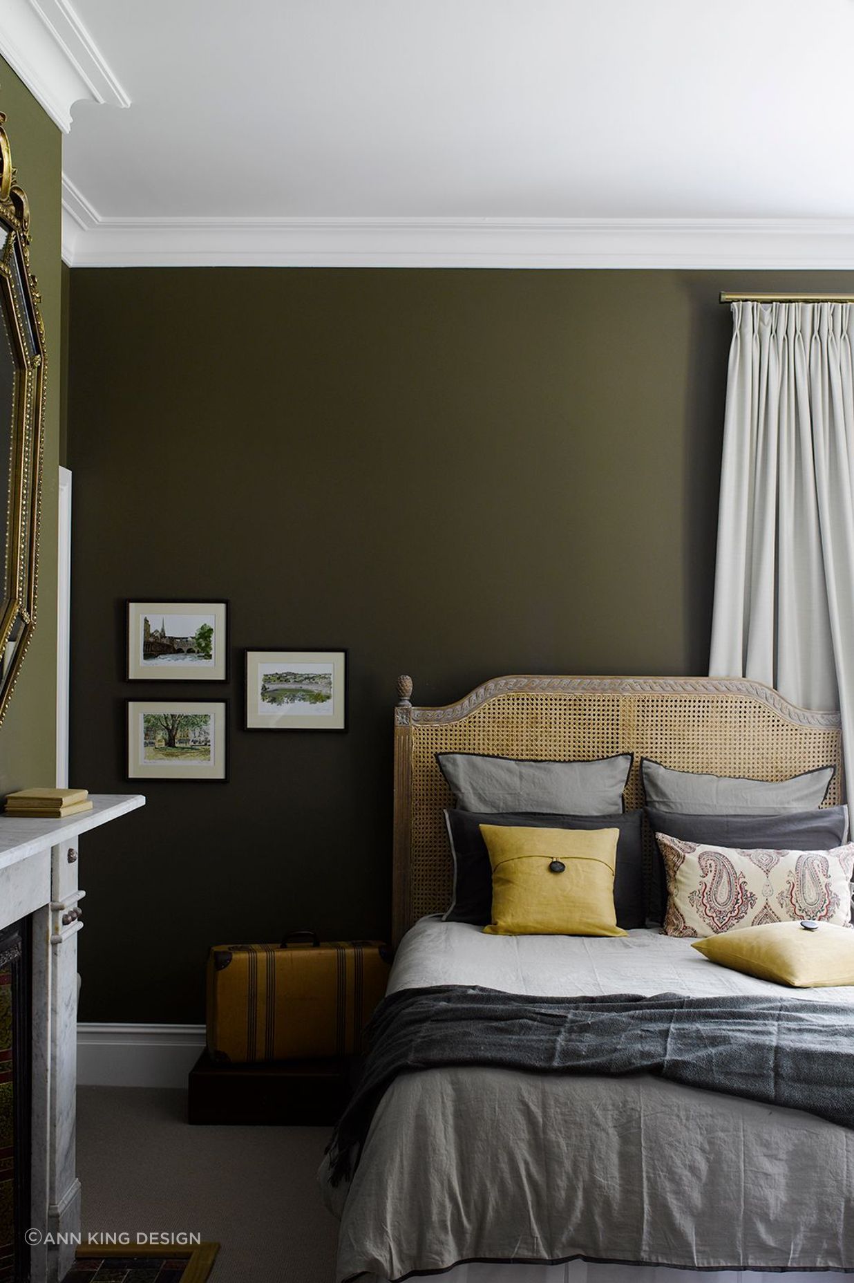 Wood tones and greens will be popular in colour palettes this year.