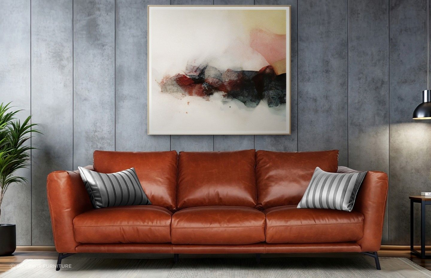 The Antonia Sofa from DA Lewis Furniture is the epitome of comfort and luxury.
