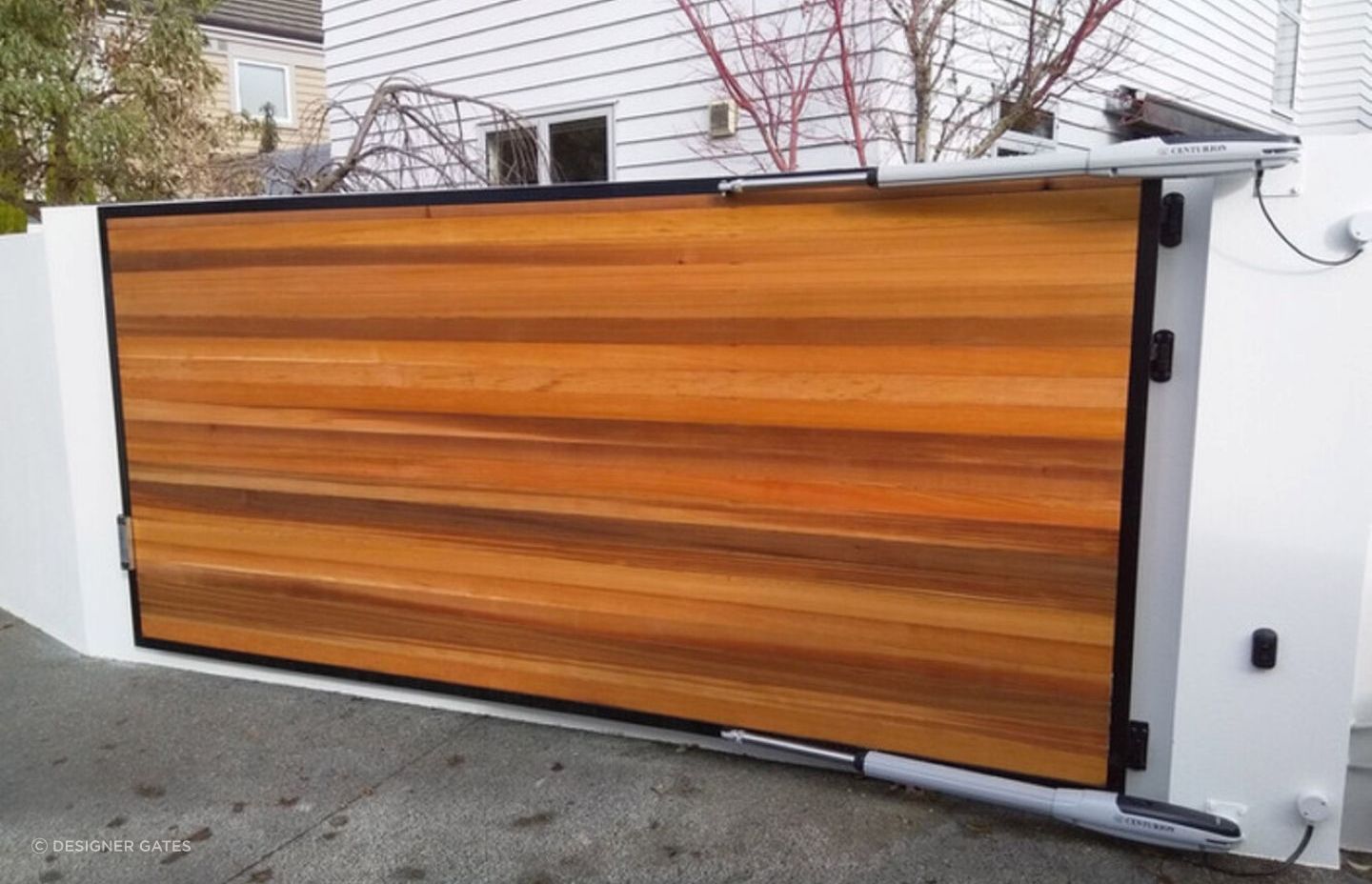 Nothing beats the convenience of Automated Gates, like these by Designer Gates.