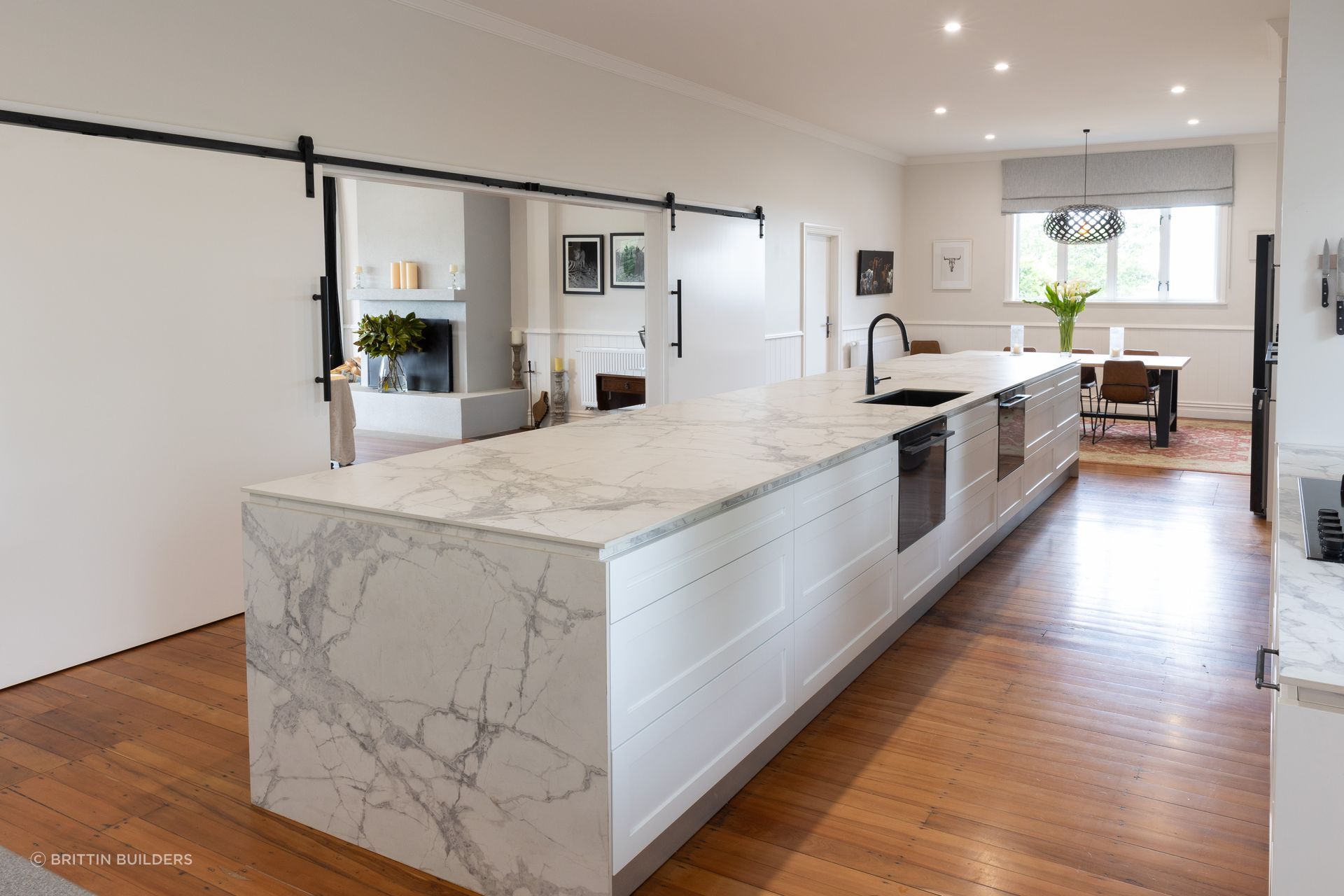 The Sherenden project. When a client considers engagement with Brittin Builders for a potential project, all they need to have in the first instance is a vision, an idea of what they want and, ideally, a realistic budget. 