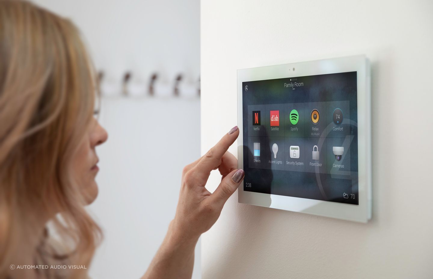 A smart home hub centralises control of various smart devices, allowing you to manage settings and automation for multiple devices from one place.