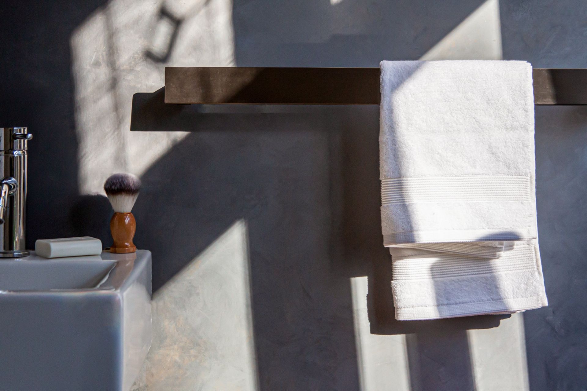 The sophisticated Code Square Single Bar Heated Towel Rail shows how your bathroom's aesthetics can be enhanced too.