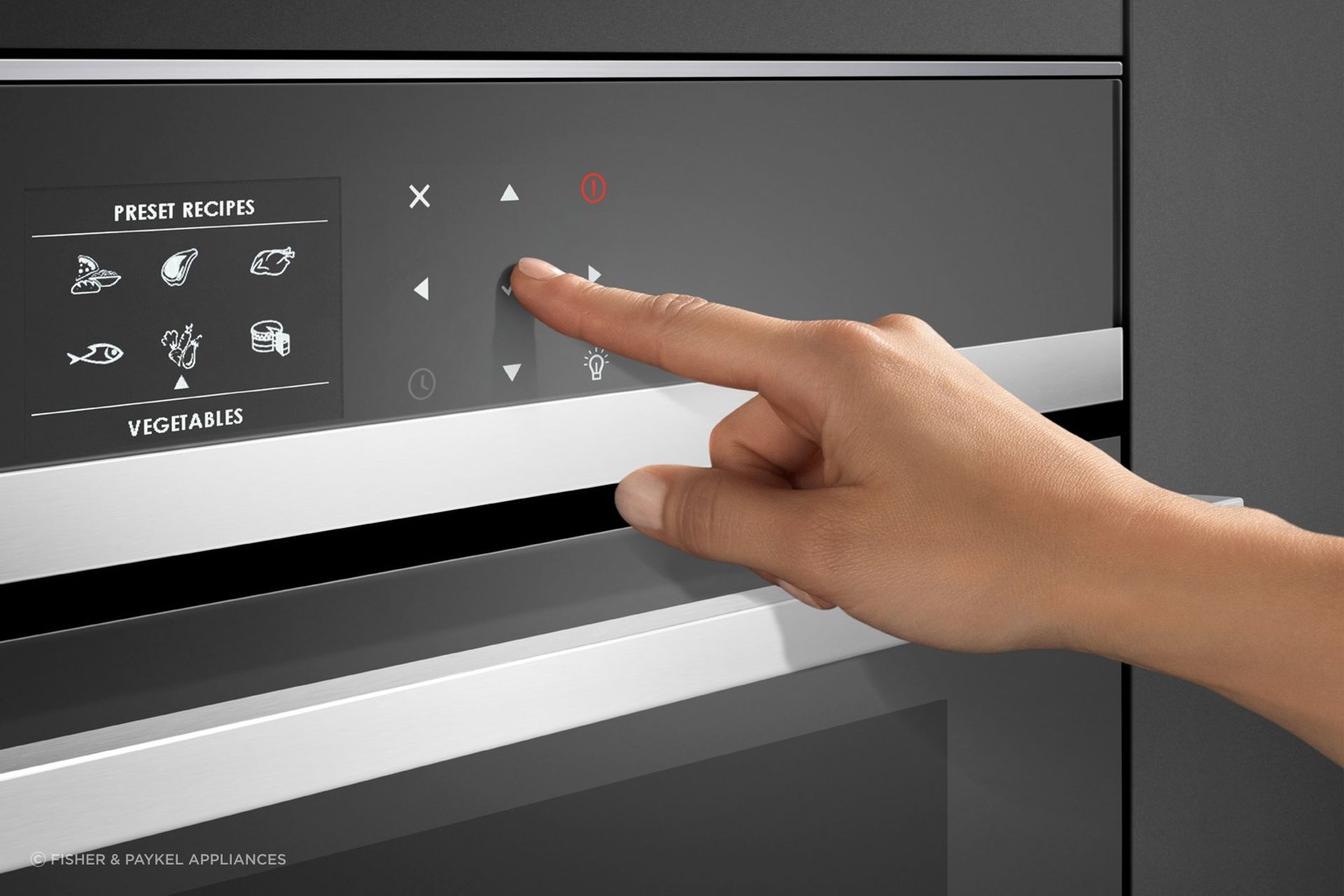 Premium options, like the Stainless Steel Combination Microwave Oven from Fisher & Paykel come with advanced features like preset recipes for effortless cooking.