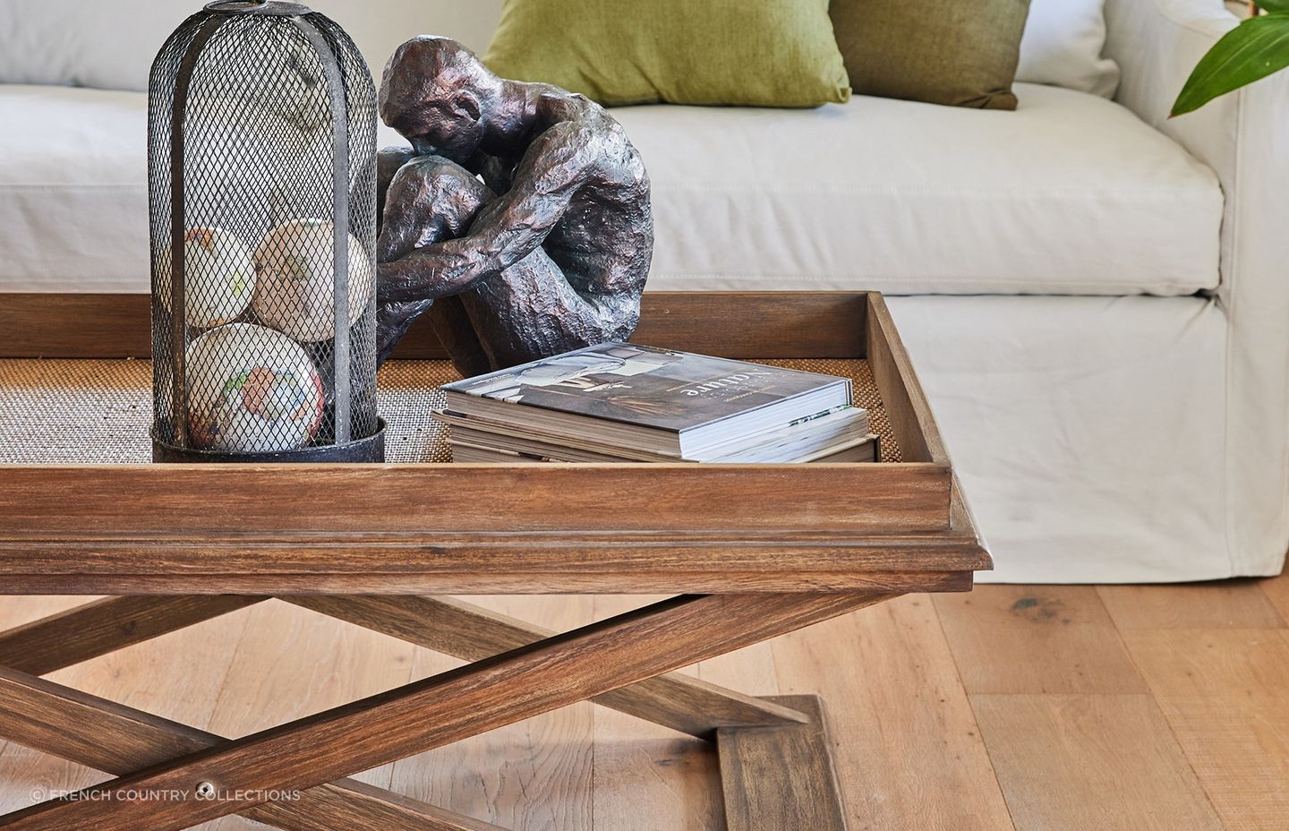 A sculptural item of decor can evoke emotions, thoughts and ideas.