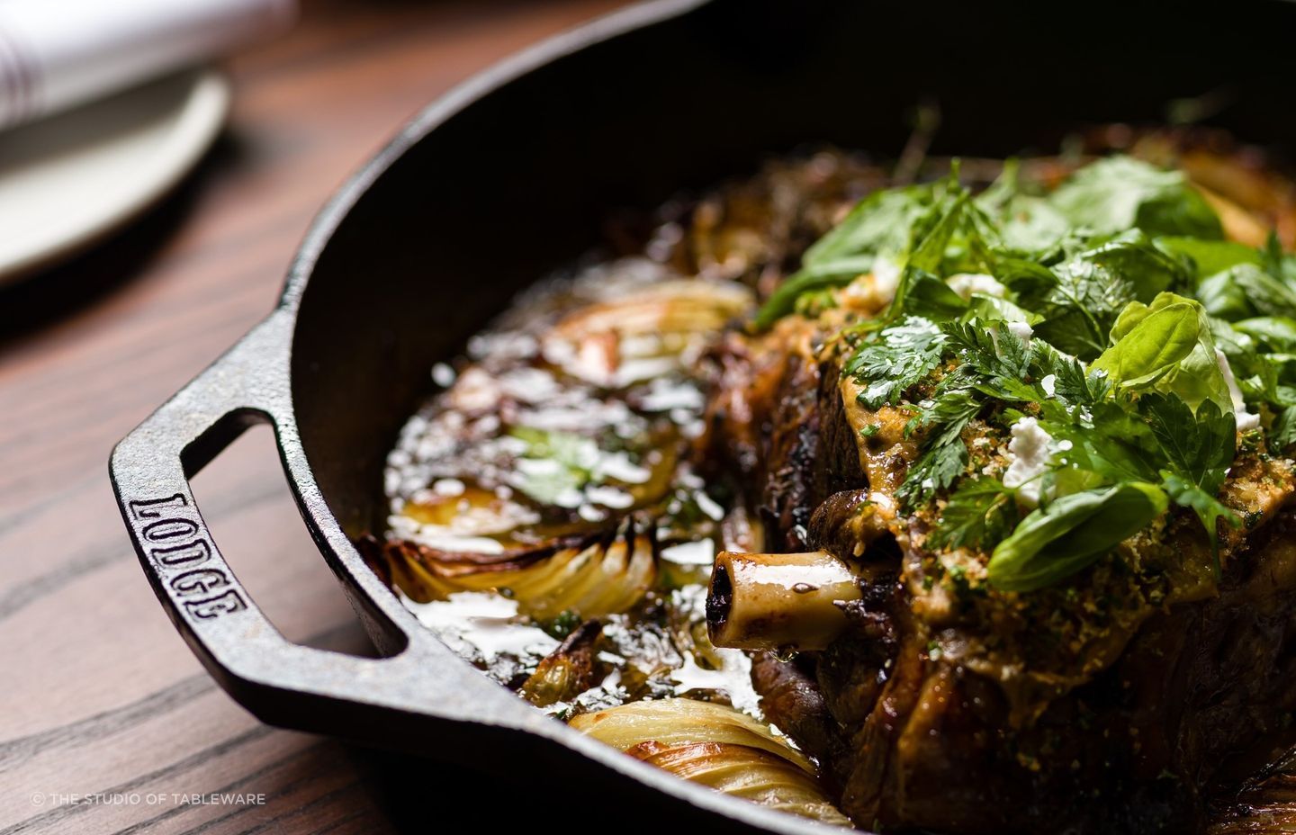 High-quality cast iron cookware like this is great for slow-cooked dishes.