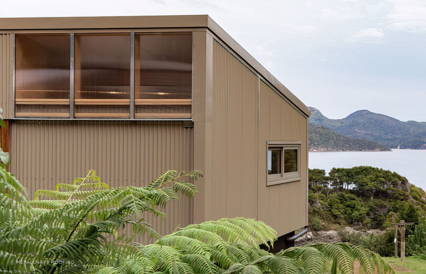 Utilising a Kiwi classic — Corrugate Metal Roofing &amp; Cladding by Metalcraft Roofing.