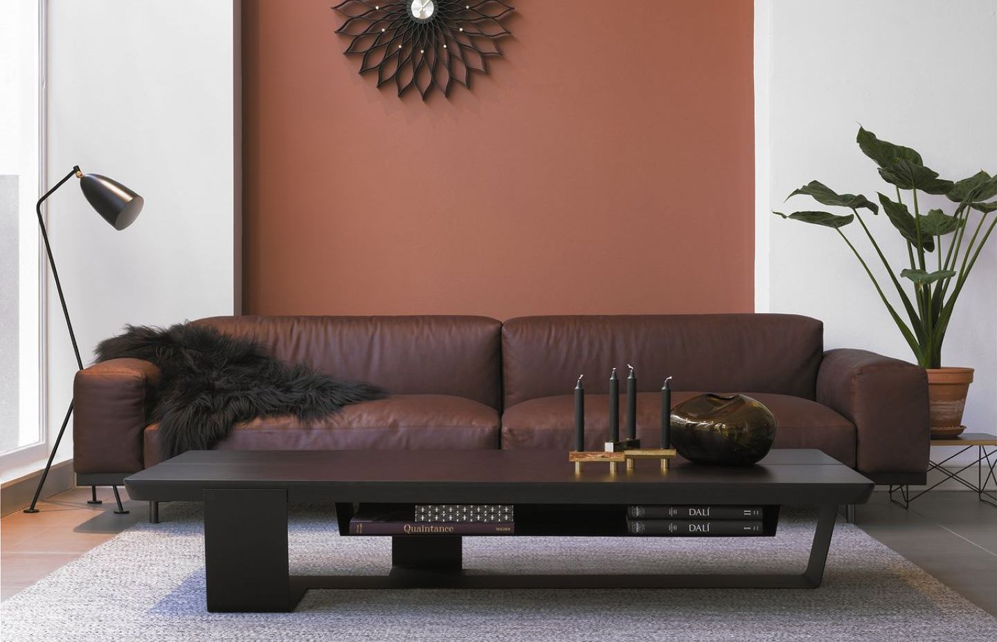 Candles and candle holders, like these on the sublime ECC Crossings Coffee Table by QLIV, are a great way to stylise and add atmosphere to a room.