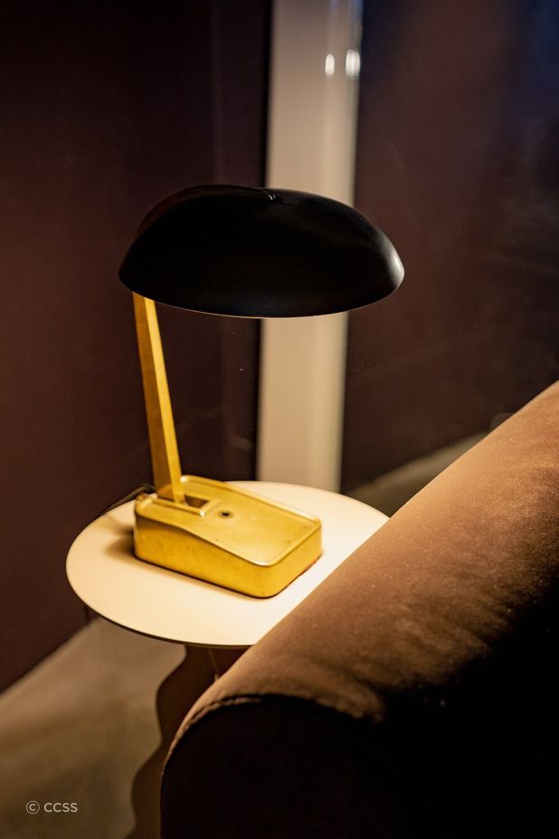 Modernist Brass Desk Lamp
by CCSS