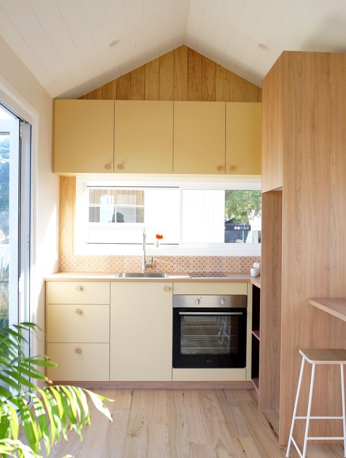 Perfectly petite, this kitchen showcases the attention to detail required to make small spaces deliver functionality and beauty.