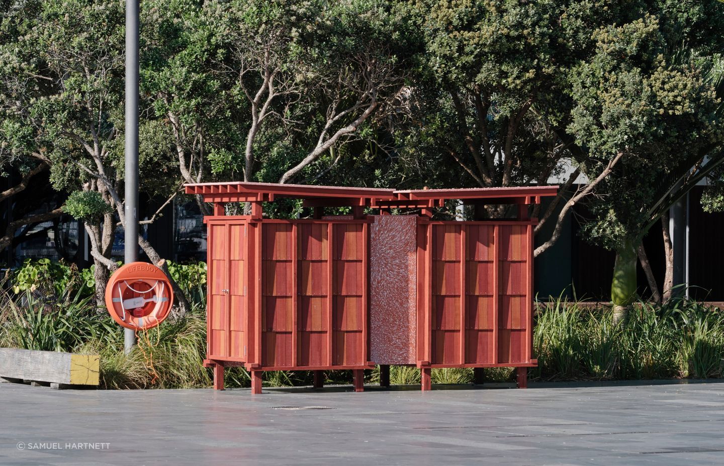 The Karanga Changing Sheds.