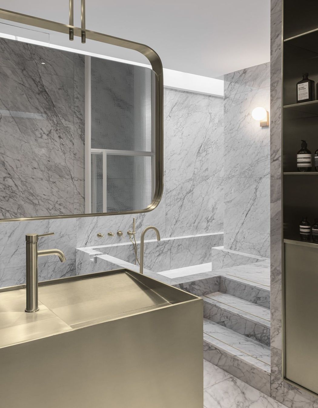 Piccola Tall Basin Mixer Tap with 130mm Spout - Tiger Bronze
by Meir