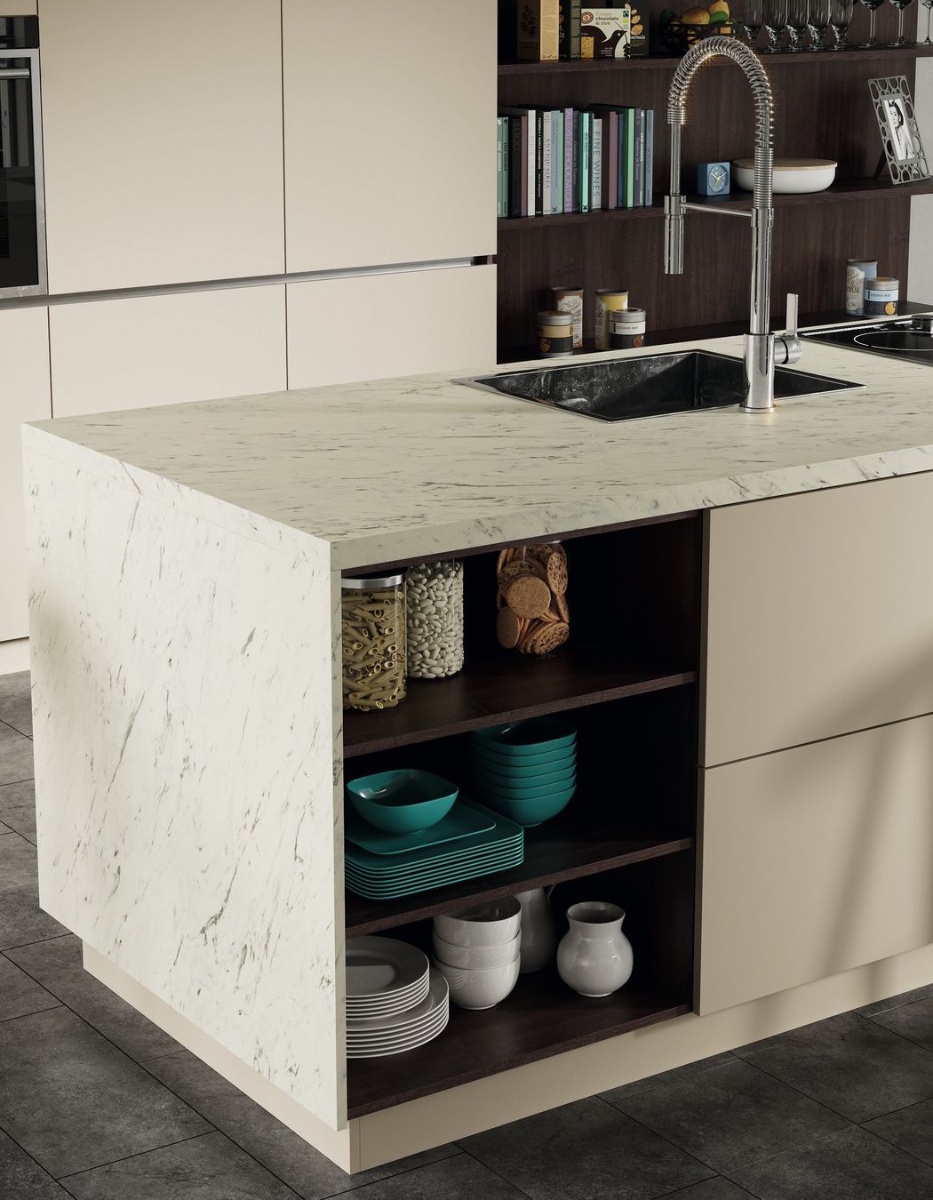 EGGER Laminate from ForestOne has great anti-bacterial properties and is made from 60% renewable resources.