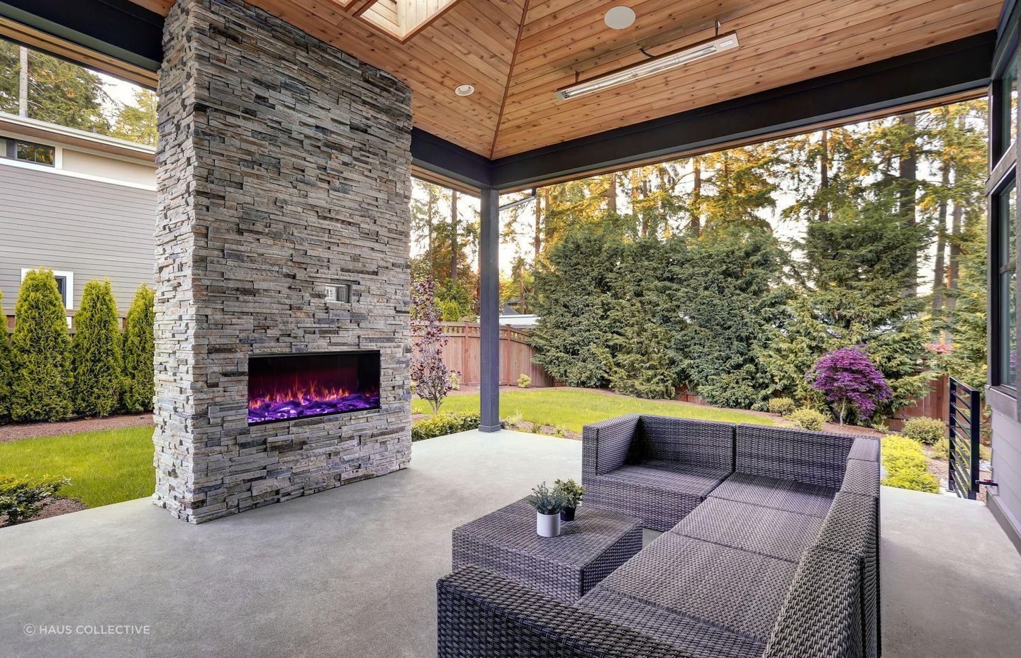 The flame appearance and amount of heat emitted from a electric fireplace can be customised. Featured product: Planika Astro 1500 Electric Fireplace.