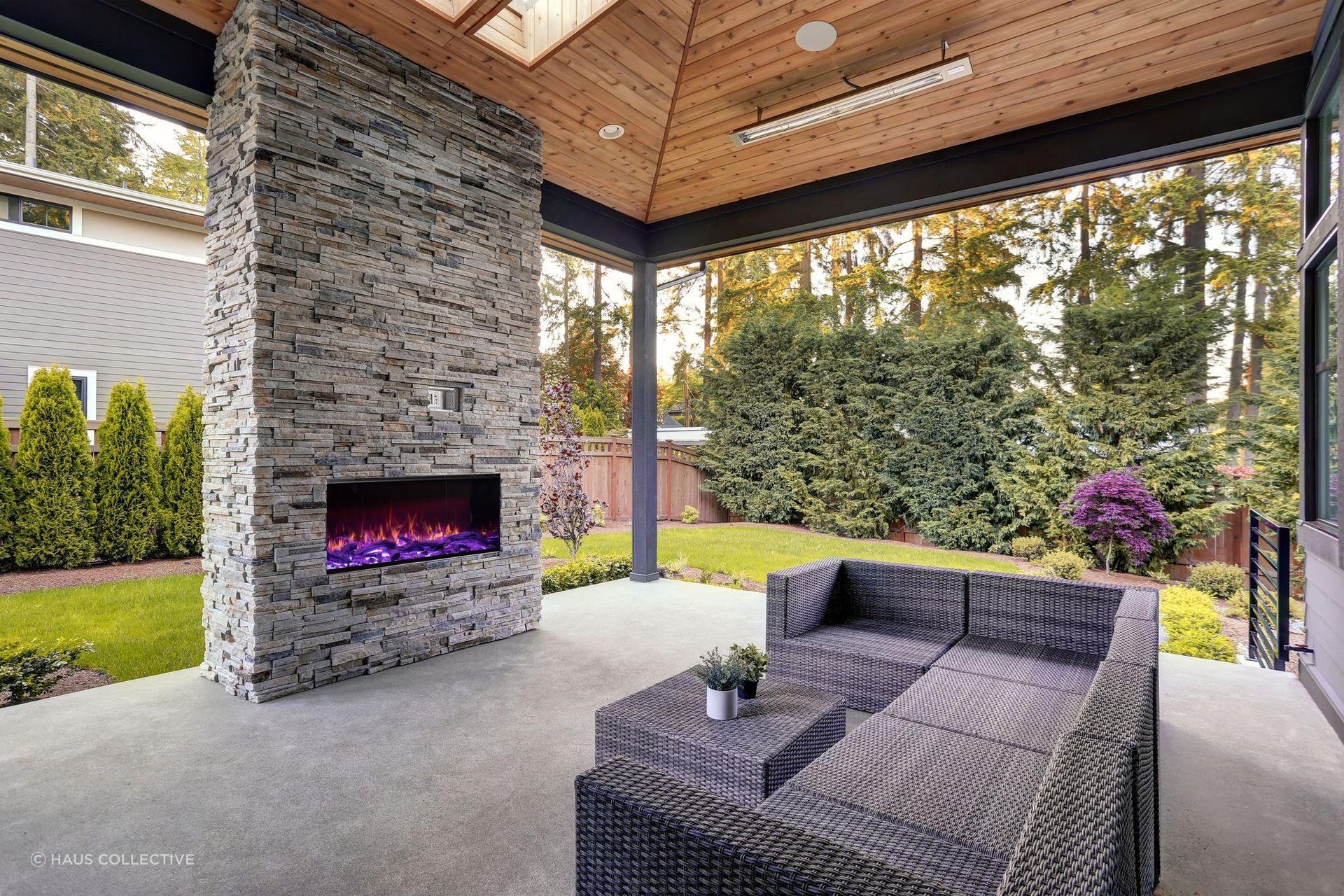 The flame appearance and amount of heat emitted from a electric fireplace can be customised. Featured product: Planika Astro 1500 Electric Fireplace.