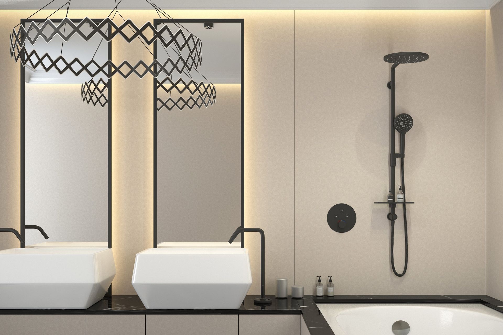 Thinking about your needs will help you make a great choice of shower head, like these from the Elementi Splash Lux range.