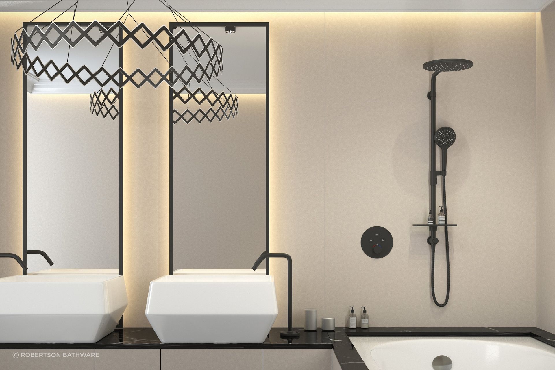 Thinking about your needs will help you make a great choice of shower head, like these from the Elementi Splash Lux range.