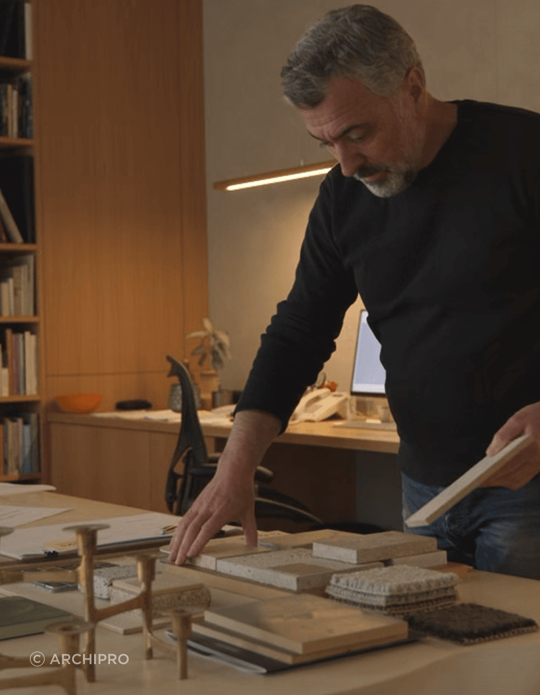 Enzo Campus in his studio | Photo Credit: Oliben Media