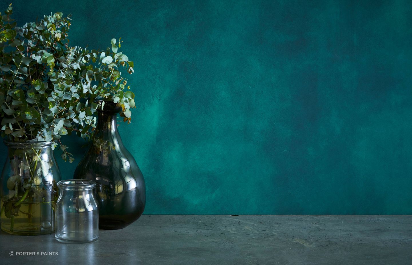 "Porter’s French Wash is a bespoke paint system that works by applying a semi-translucent wash or glaze underpinned by a subtle opaque base colour. The combined blend of two colours together creates subtle movement and undulation in the depth of colour."