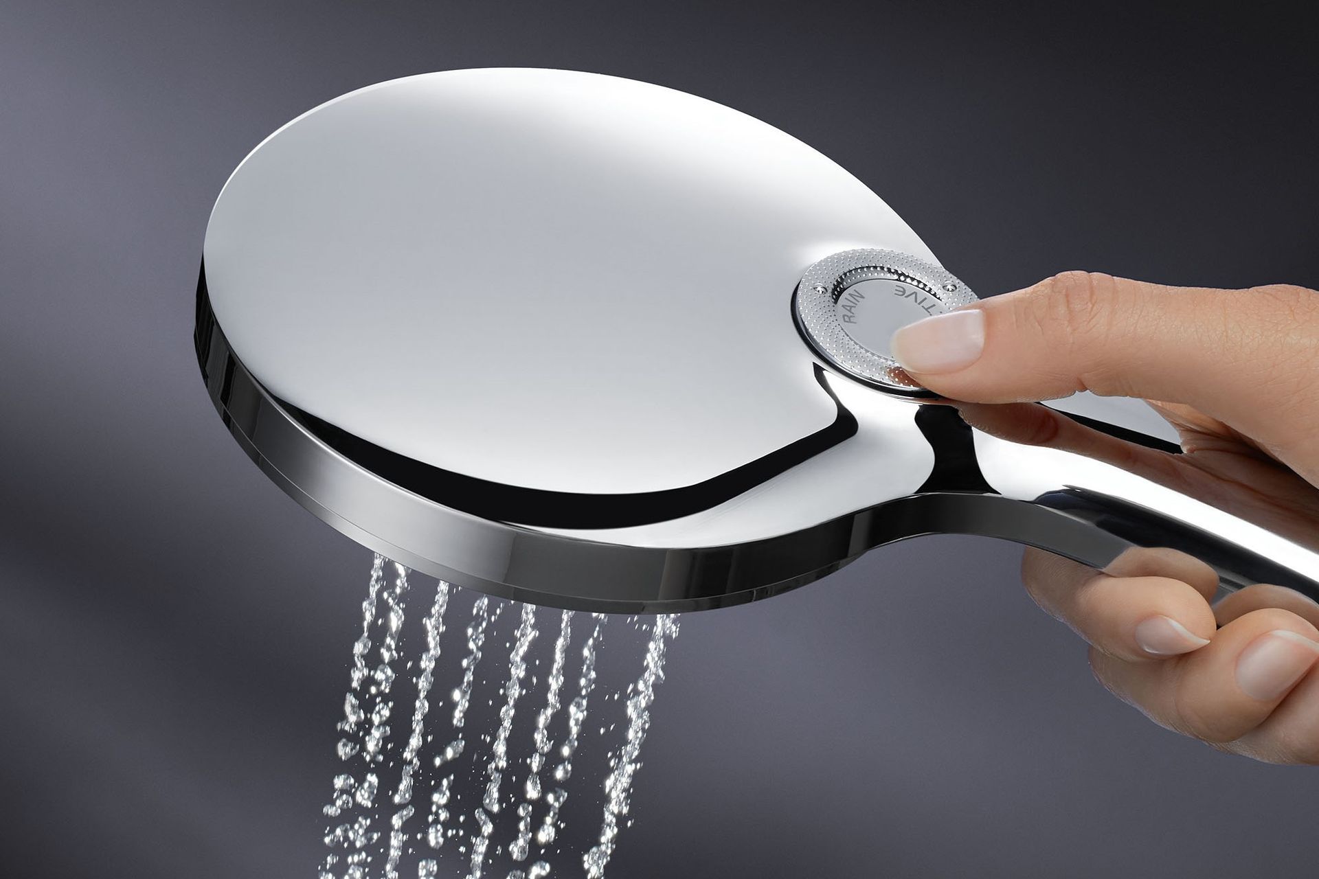 Some shower heads, like the Smart Active Shower from Grohe, have adjustable spray patterns for great versatility.