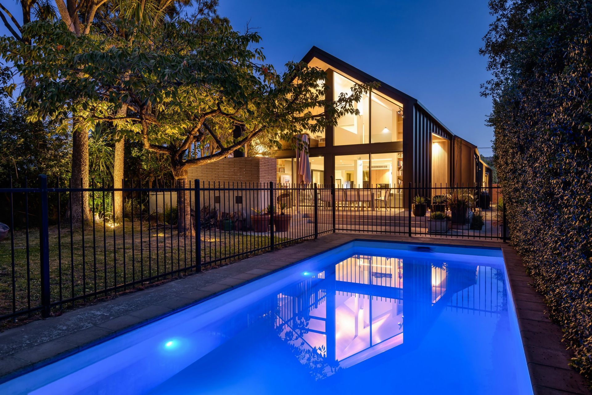Luxurious amenities, like this lavish pool in this Hawthorne Street home, are highly prized inclusions. | Photographer: Jamie Armstrong