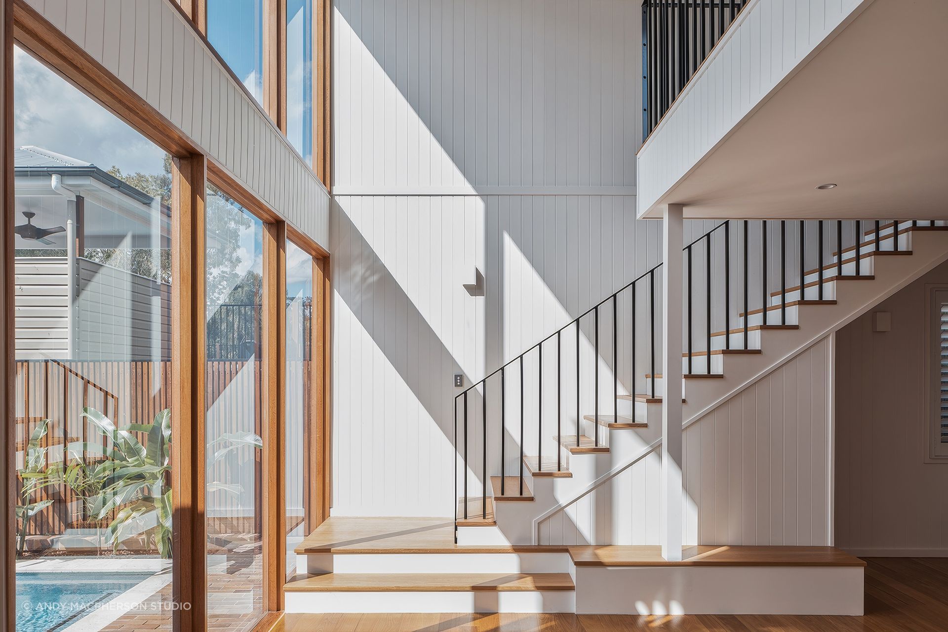 This original small worker's cottage in Paddington was restored and expanded into a light and airy family home that embraces its classic past while celebrating modern inner-city living