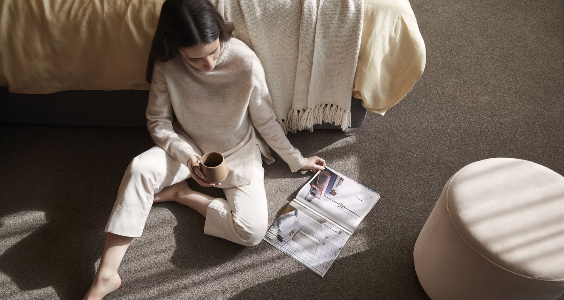 Hamptons Wool Carpet by Bremworth.