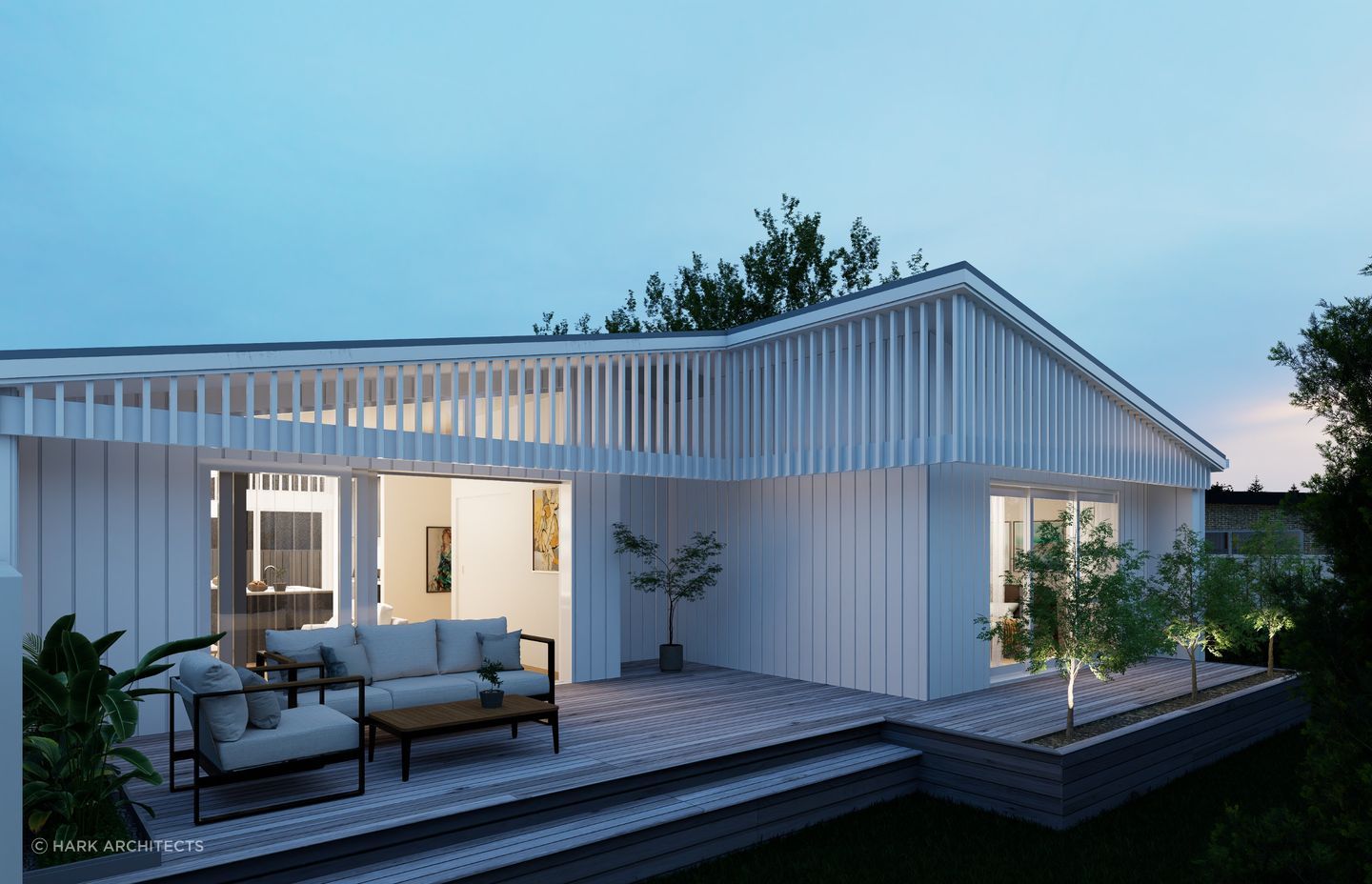 A unique, modern home in Wellington, perfectly designed for relaxation and entertainment by Hark Architects.