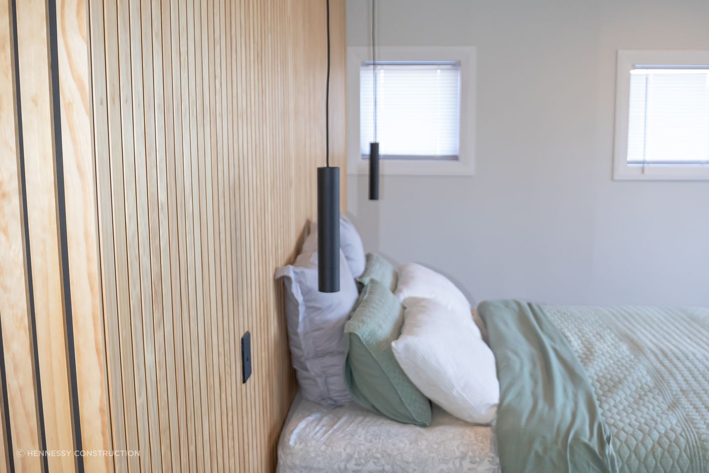 Hennessy Construction worked hard to transform this older home into a comfortable retreat for its owners.