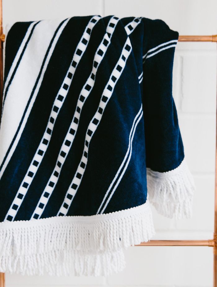 Round Beach Towel/Picnic Blanket - Oceans
by Ivory &amp; Deene