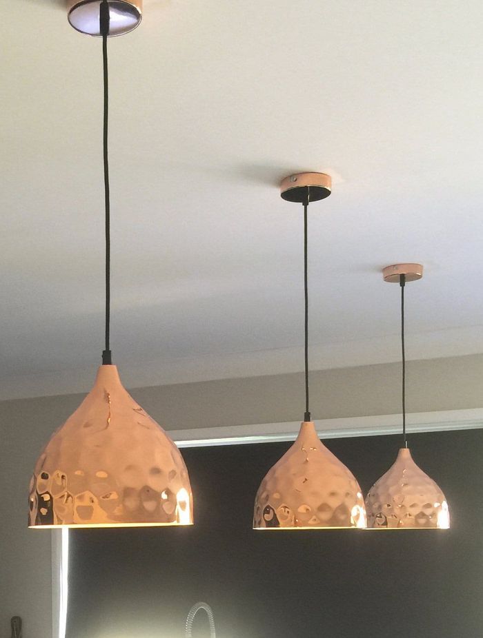 Nora Pendant Light - Hammered Copper
By Ivory & Deene