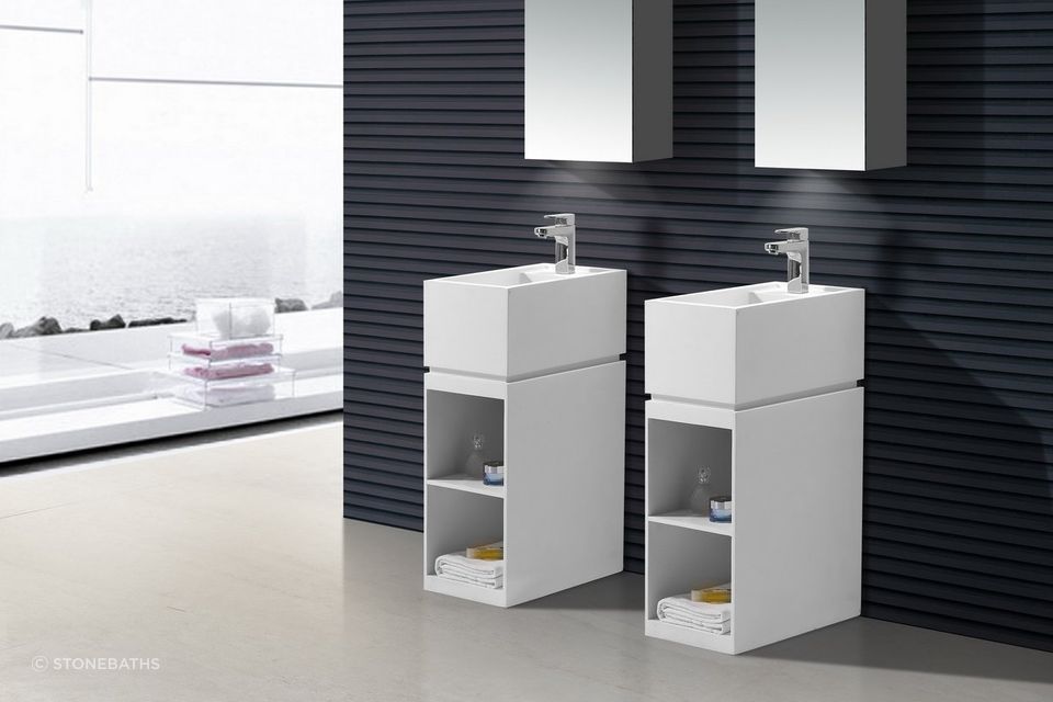 B1585 Freestanding Stone Basin Unit
By Stonebaths